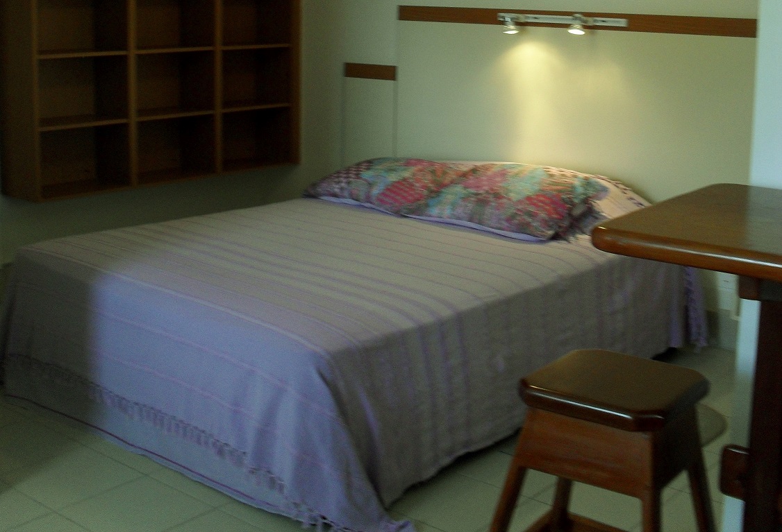 studio sleeping area